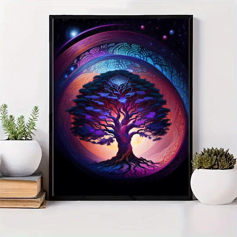 5DDIY Diamond Painting Set  Full Diamond Round Water Diamond Art