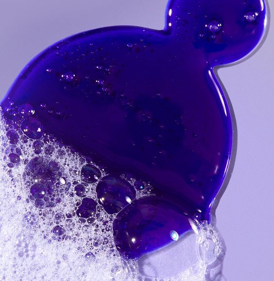 ELMOOSA Blonde Toning Purple Shampoo,100ml Knocks Out Brassy Tones Cleanse Your Blonde Hair