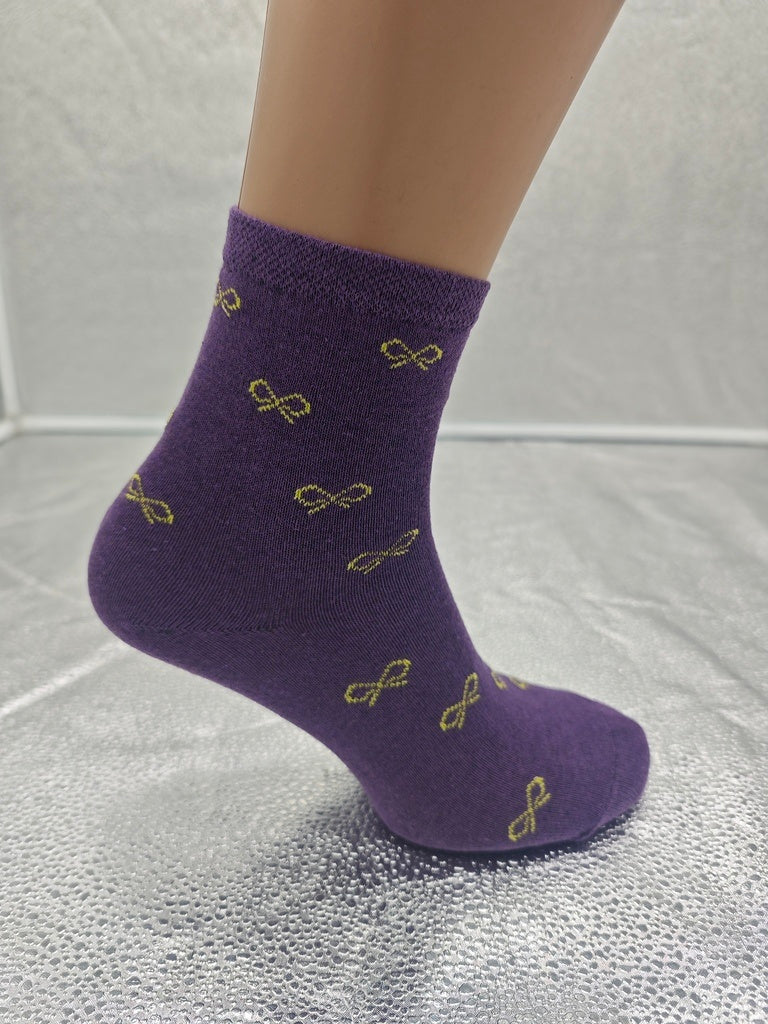 Set Of 6 12 Or 24 Pairs  Womens Colorful Bow Socks