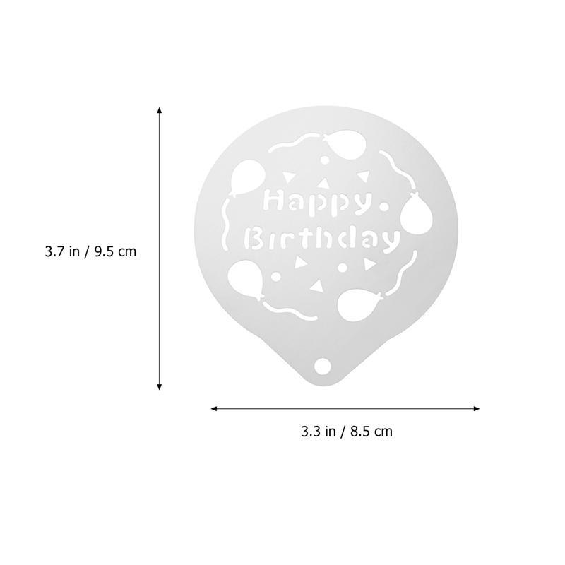 Simple Pattern Fancy Coffee Pull Flower Mold