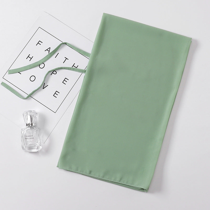 Fashion New Pearl Chiffon Bandage Gauze Scarf