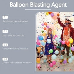 Dowmoo Latex Balloon Ambiance, Wedding Balloons Free Binding Safety Latex Balloon Ambiance Spray