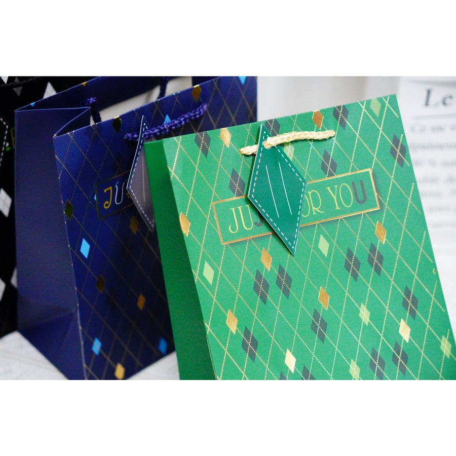 12-pack Beautiful Large Capacity Gift Bags With Handles, Reusable And Stylish, Multi-purpose Color Mix For Gift Wrapping