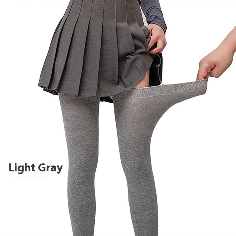Autumn And Winter Plus Size Extended Cotton Over-the-knee Thigh Warm Socks