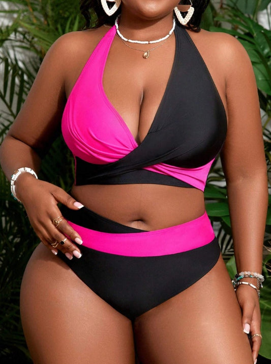 Women's Two-piece Casual Swimsuit P284-01