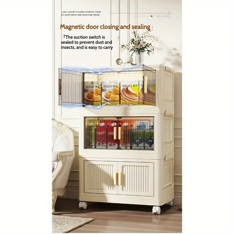 A Must,Have For Beauty Lovers. The Multi,Layer Storage Cabinet Elevates The Beauty Of Your Home To A New Level.