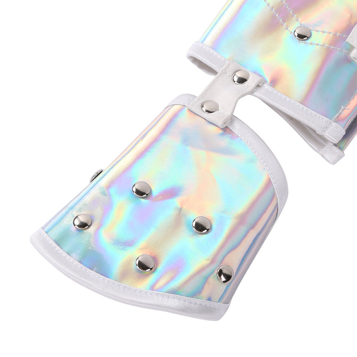 Silver Phantom Shoulder Arm Performance Dress