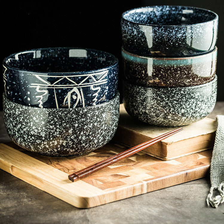 Creative Japanese Student Ceramic Soup Bowl Tableware