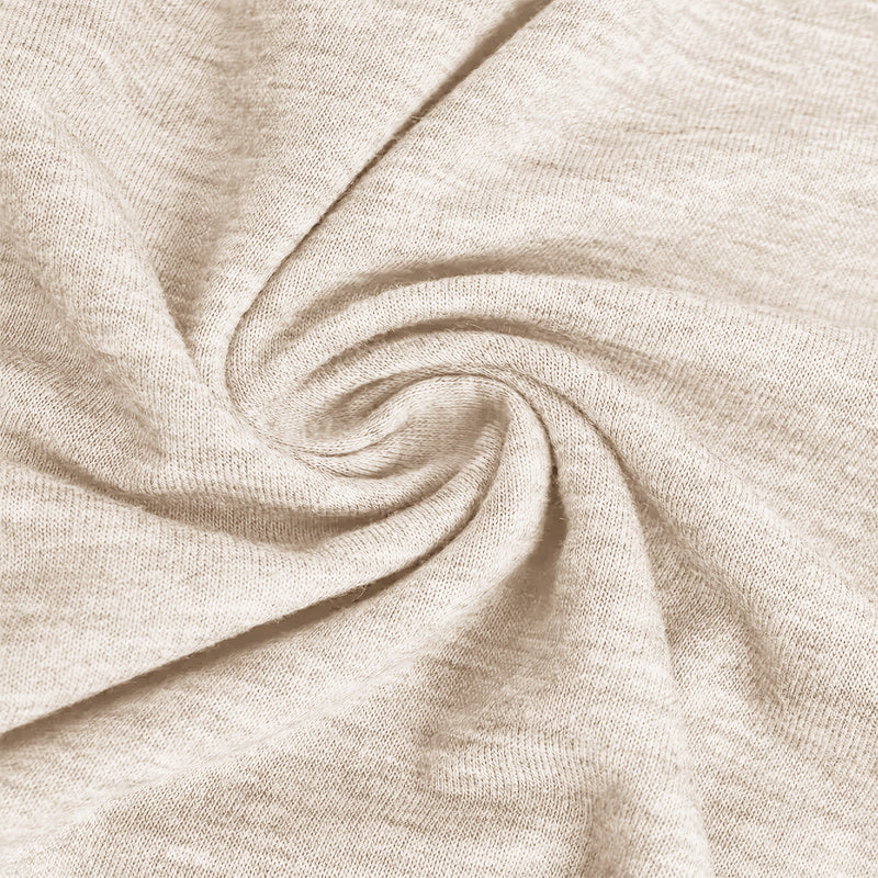 Women's Round Neck Short Sleeve T-Shirt With Bow & Heart Print, Casual Summer Top