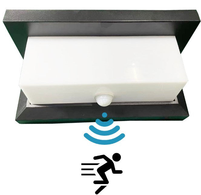 Waterproof Wall Lamp Infrared Sensing Model -built-in Sensing- Cold Light