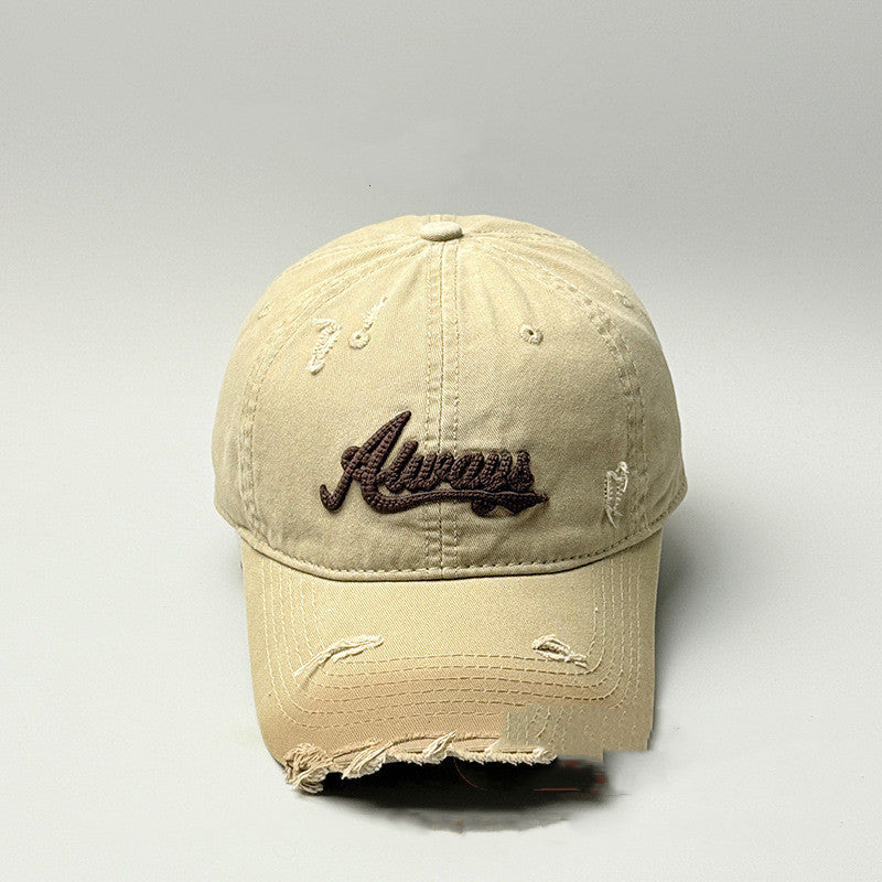 Retro Worn Looking Washed-out Sun Hat