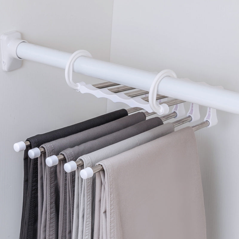 White Stainless Steel Trouser Rack Upgraded Version,Only Self-pickup Is Supported, And The Prices Shown Are All Self-pickup Prices