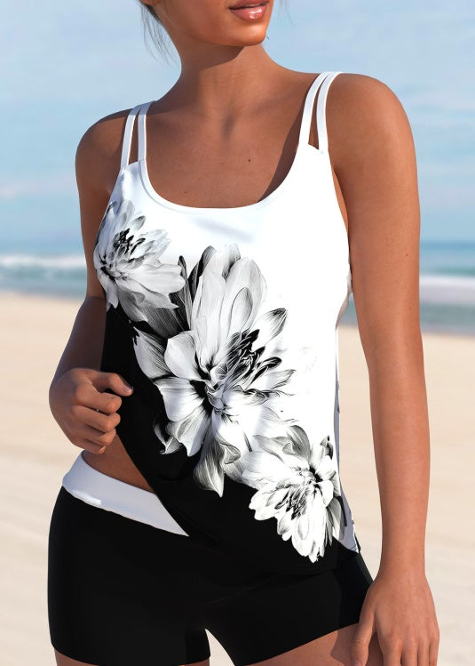 Ladies' Floral Printed Fashionable Camisole Vest