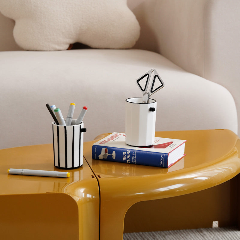 Vintage Striped Viking Mug Creative Ceramics