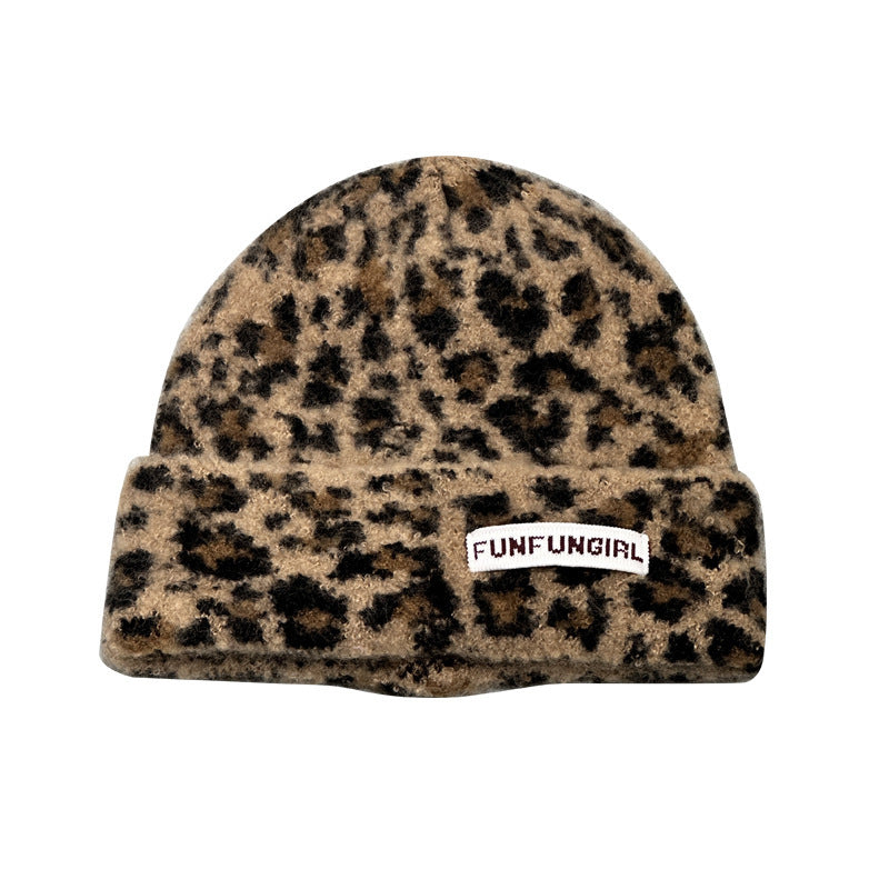 High-end New Jacquard Thick Warm All-match Knitted Hat