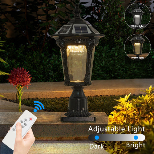 Retro Solar Lights With Dimmable LED 1 Pack