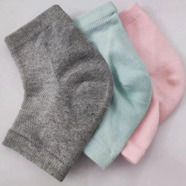 Gel Heel Socks Men And Women Pure