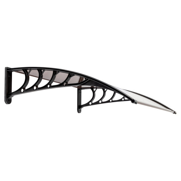 Brown Board Black Bracket Canopy100X96cm