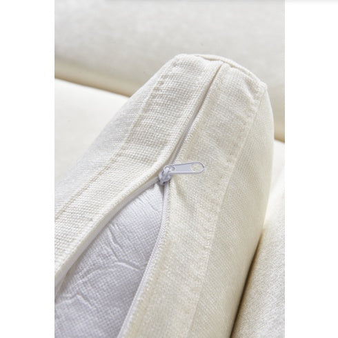 Modular Sofa Grey Chenille Fabric, Simple And Grand, The Seat And Back Is Very Soft. This Is Also A KNOCK DOWN Sofa