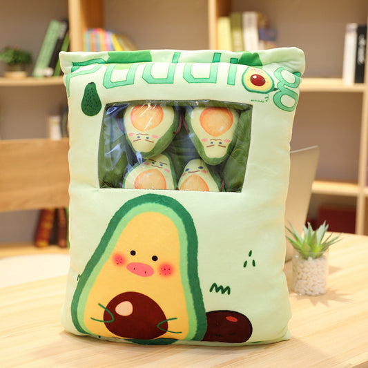 A Large Bag Of Corner Creature Series Doll Snack Pillow