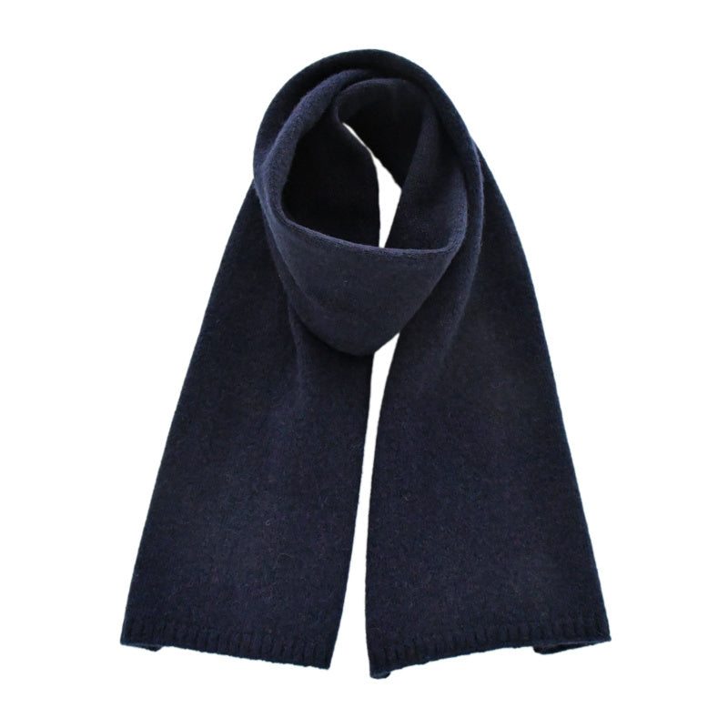 Women's Fashion Versatile Knitted Wool Solid Color Scarf