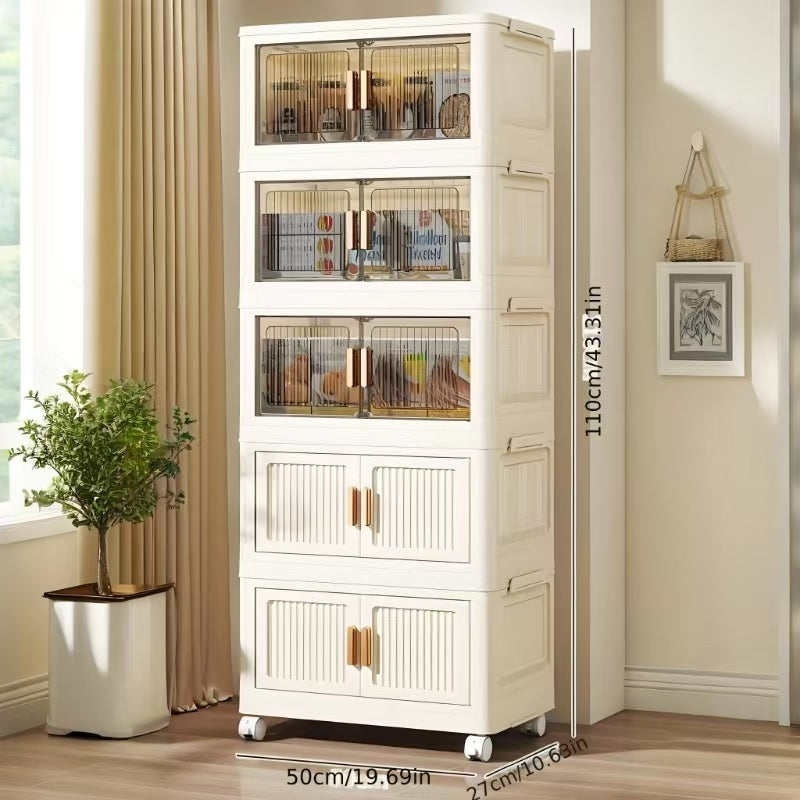 A Must,Have For Beauty Lovers. The Multi,Layer Storage Cabinet Elevates The Beauty Of Your Home To A New Level.