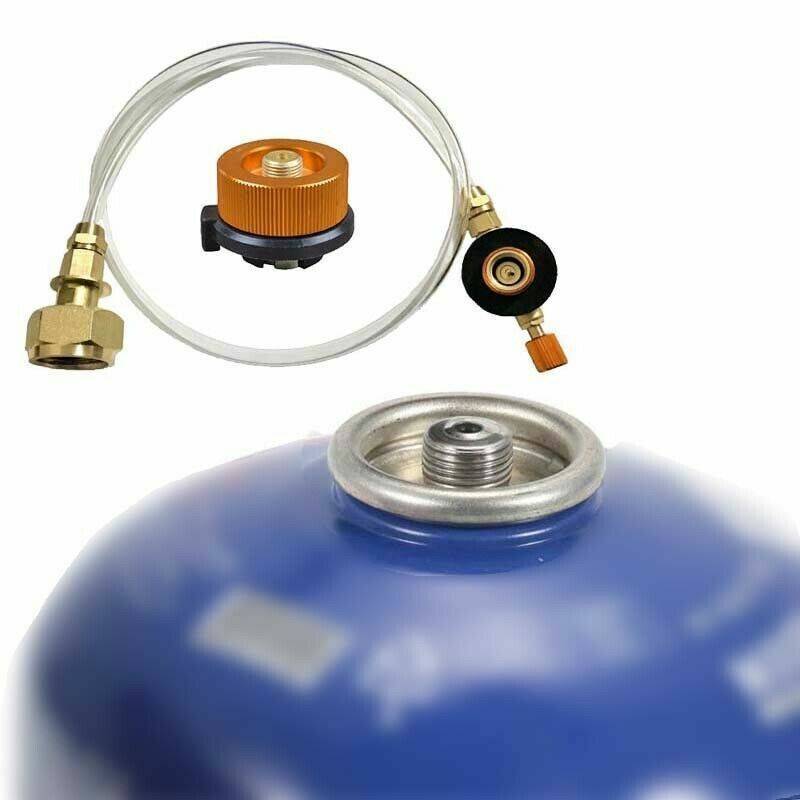 Gas Tank Adapter Hose Set Connection Gas Cartridge For Camping Stove Adapter