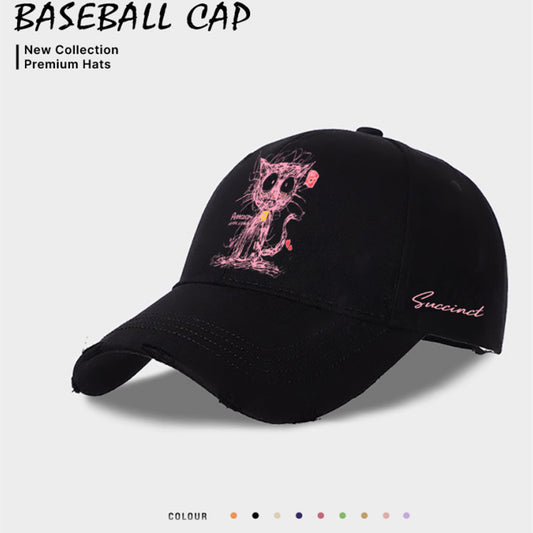 European And American Style Casual Baseball Cap For Women