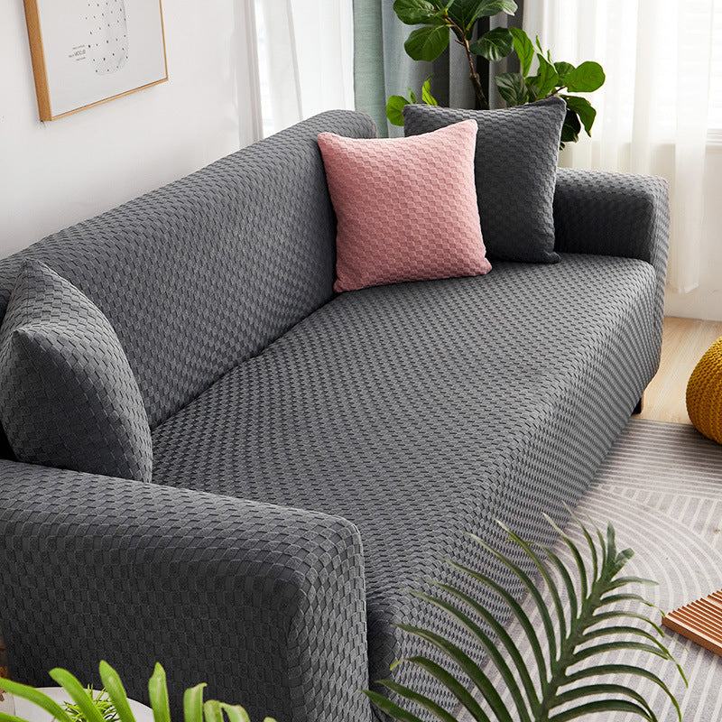 All-inclusive Universal Four Seasons Universal Sofa Cover Thick Solid Color
