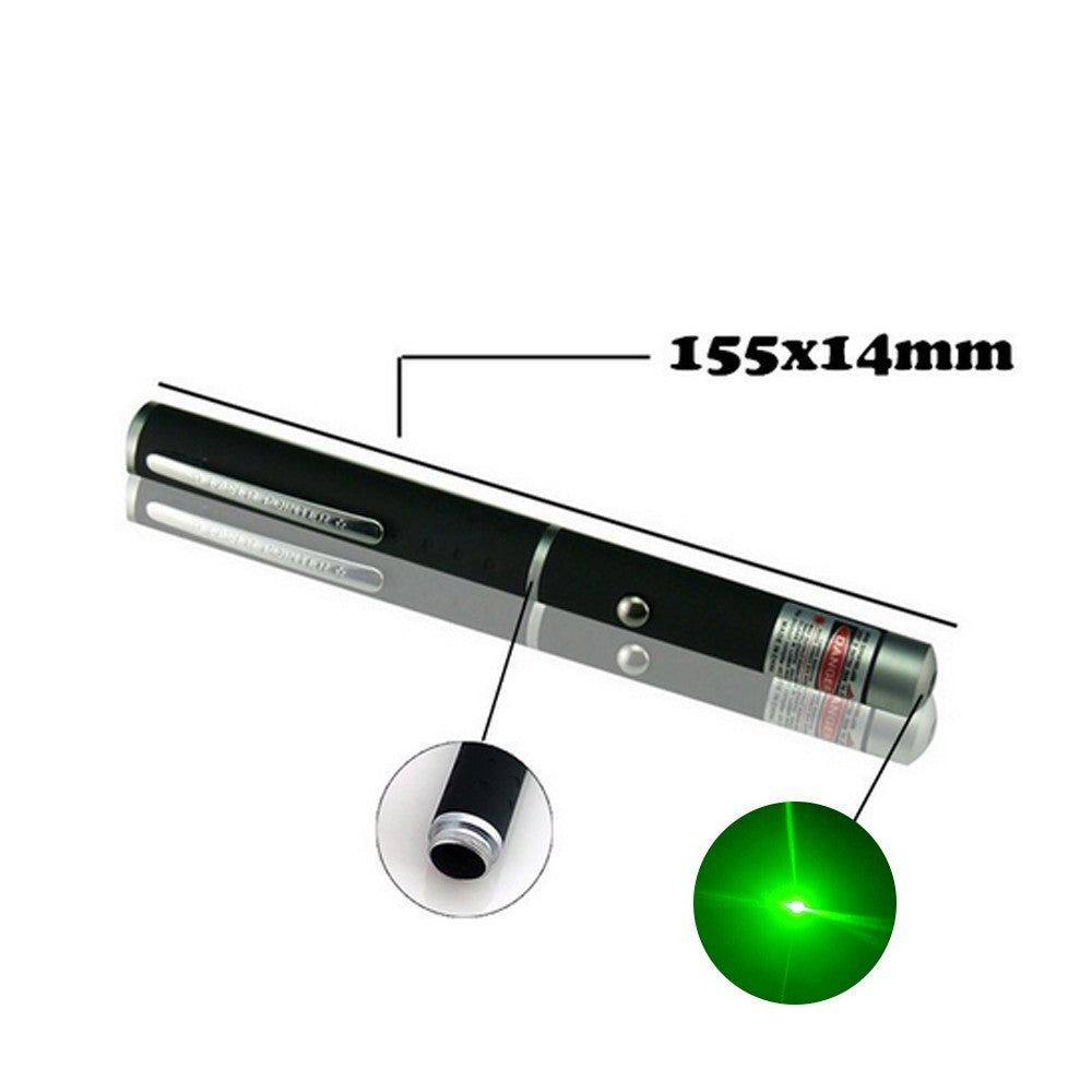 Pet Toy Green Laser Pointer Pen Light Single Beam High Power Lazer Flashlight 900Miles 1mW 532nm Torch