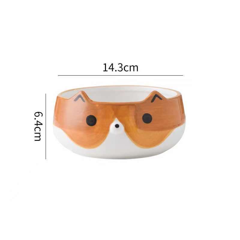Household Cute Cartoon Ceramic Children's Bowl