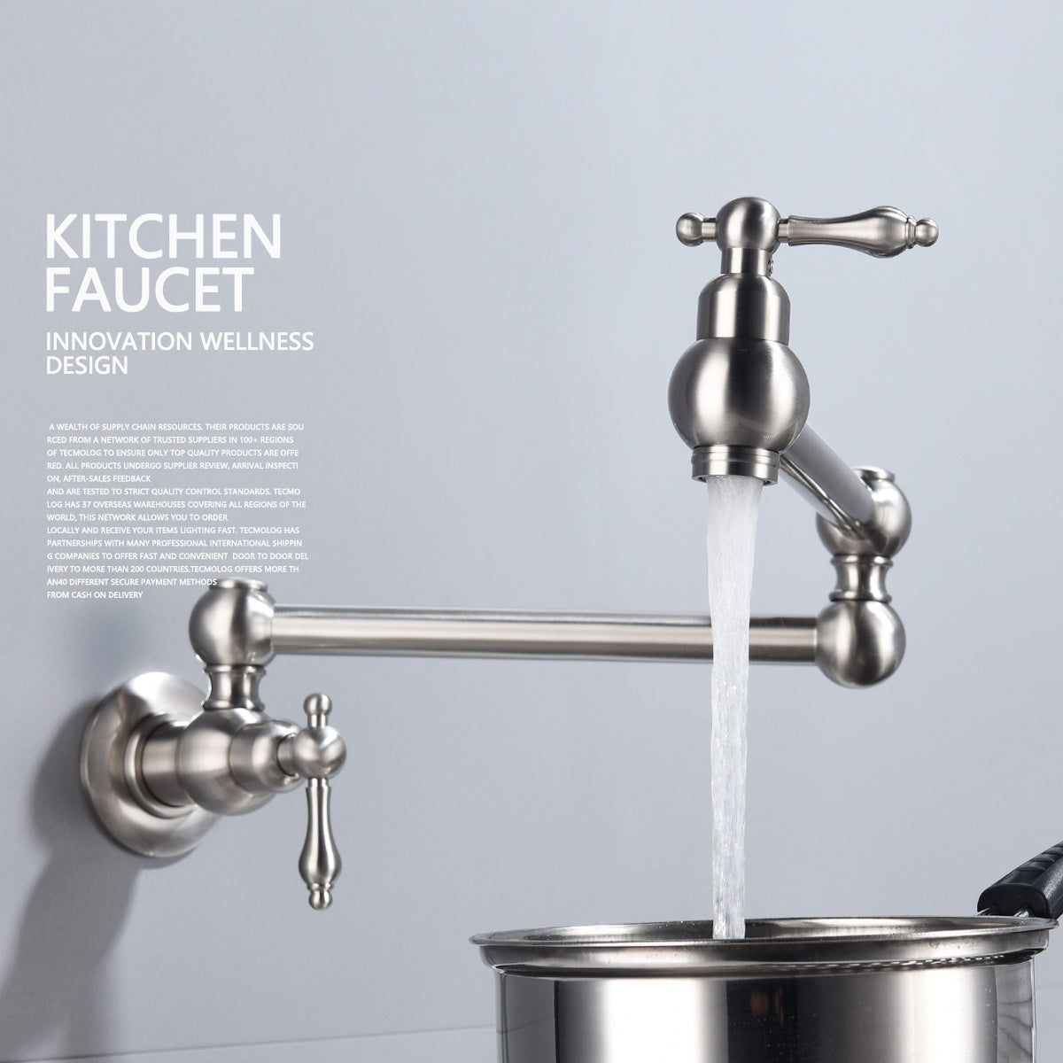 Wall-mounted Folding Faucet