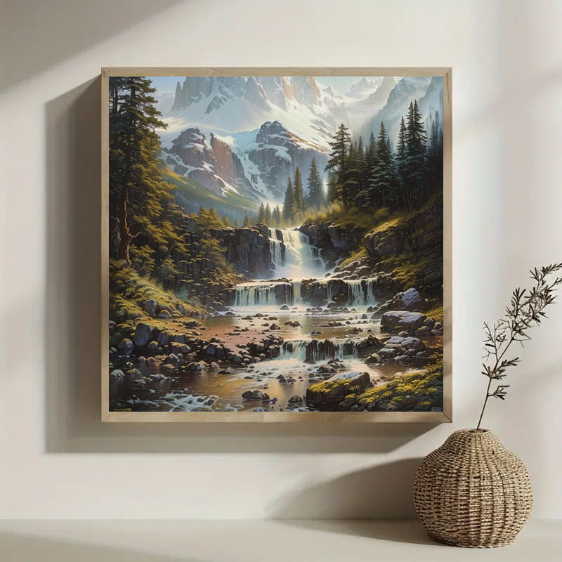 5DDIY Diamond Painting Set - Full Diamond Round Water Diamond Art