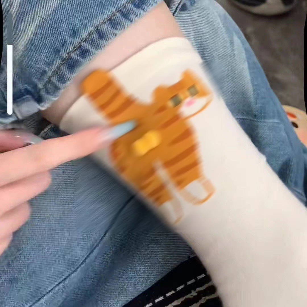 Cute DDMOO Funny Summer Breathable Thin Leisure Sports Socks