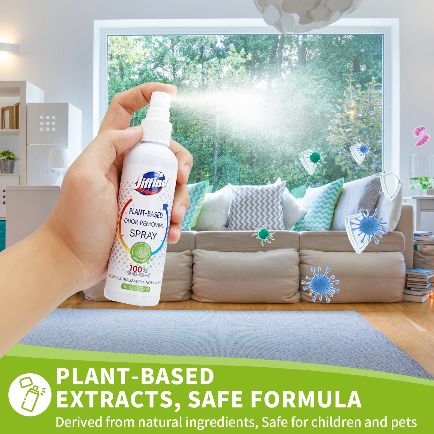 JIFFINE Deodorant Spray