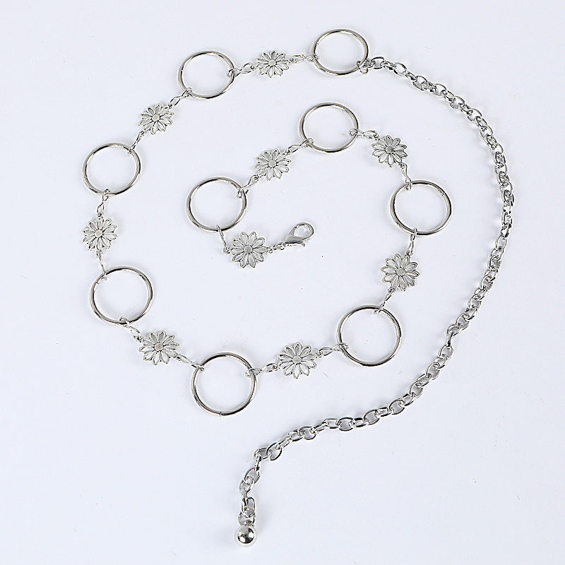 Chic Chanel-style Metal Phants Zipper