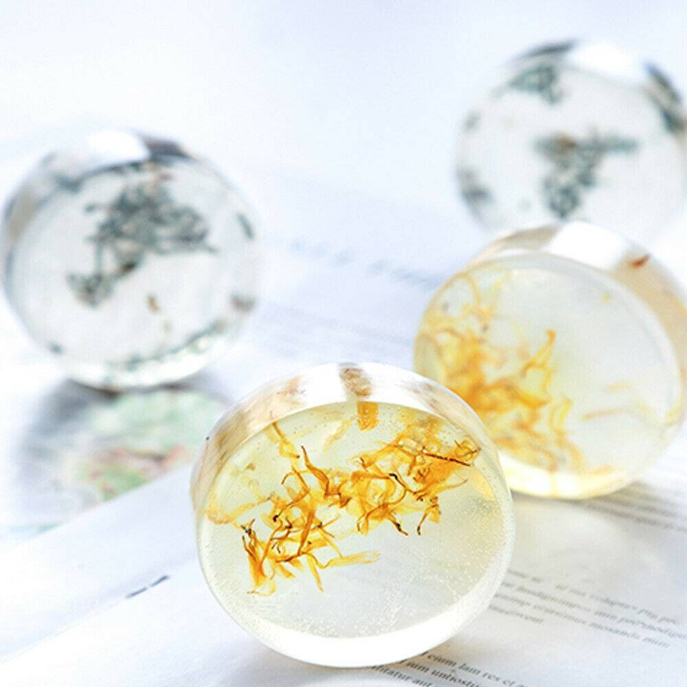 18pcs Coaster Cup Mat Mold Round Silicone Mould Kit For Craft DIY Epoxy Resin