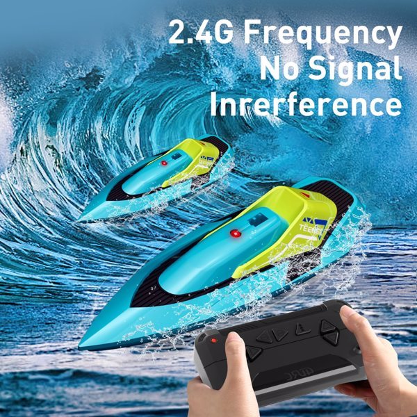 4DRC S5 Blue Remote Control Boat For Swimming Pools And Lakes
