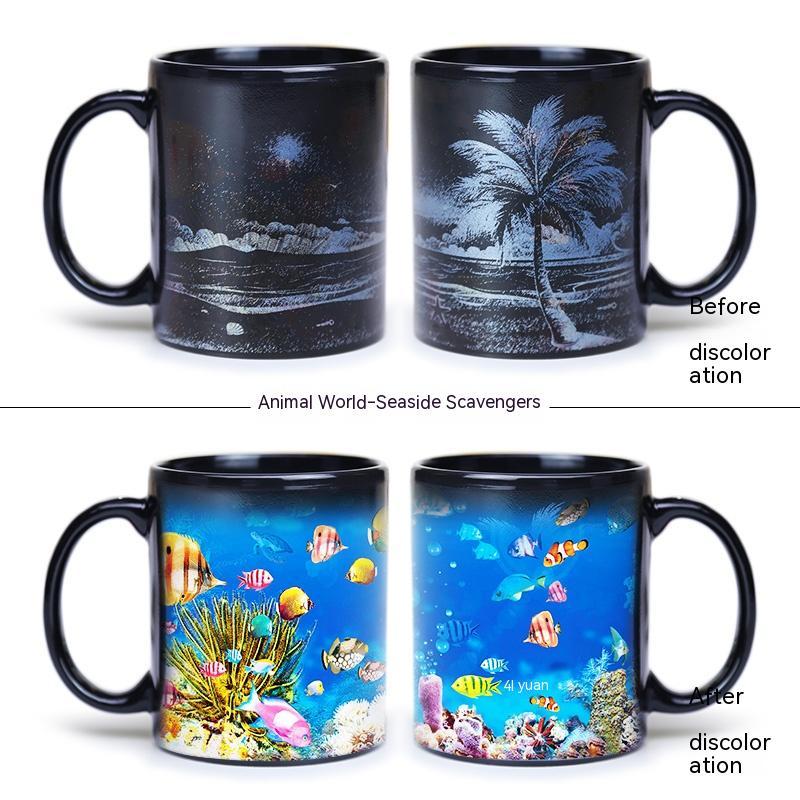 Creative Cute And Practical Color Changing Cup