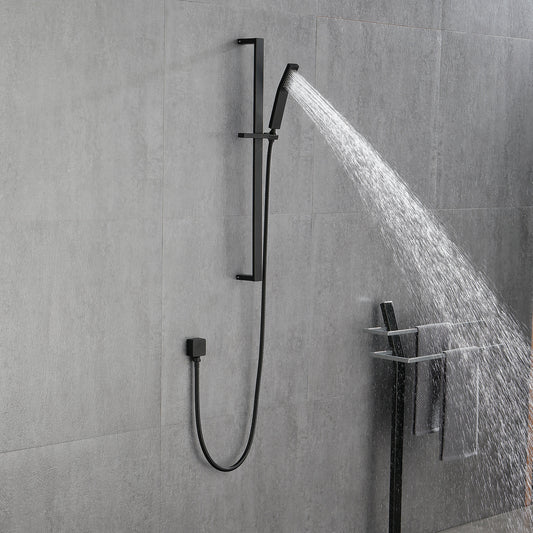 Environmentally Friendly Handheld Showerhead With 28 Inch Slide Bar And 59 Inch Hose