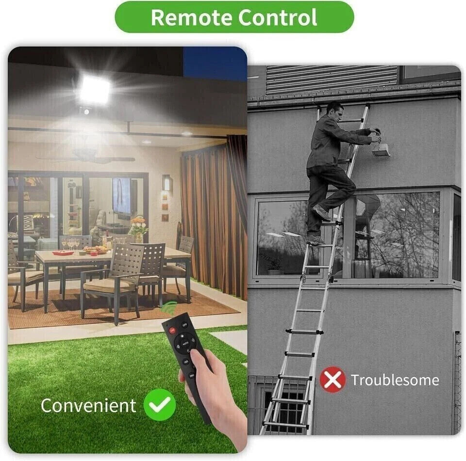 50W LED FLOODLIGHT SECURITY LIGHT OUTDOOR GARDEN LAMP FLOOD LIGHTS 6500K IP66