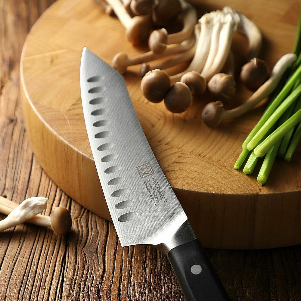 Two-piece Ergonomically Handled Stainless Steel Chef Knife Set With Kitchen Scissors To Meet A Variety Of Cooking Needs