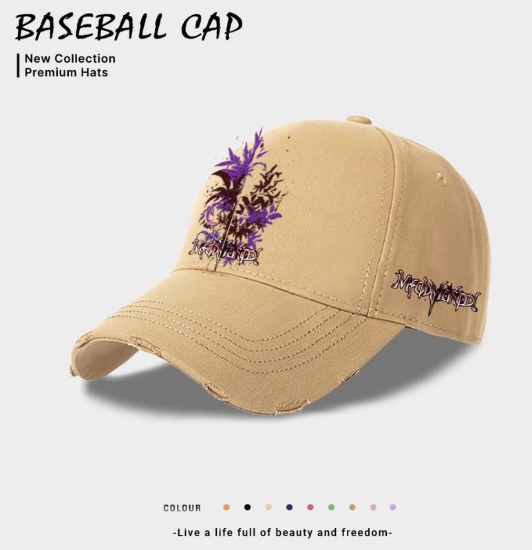 European And American Style Casual Baseball Cap For Women