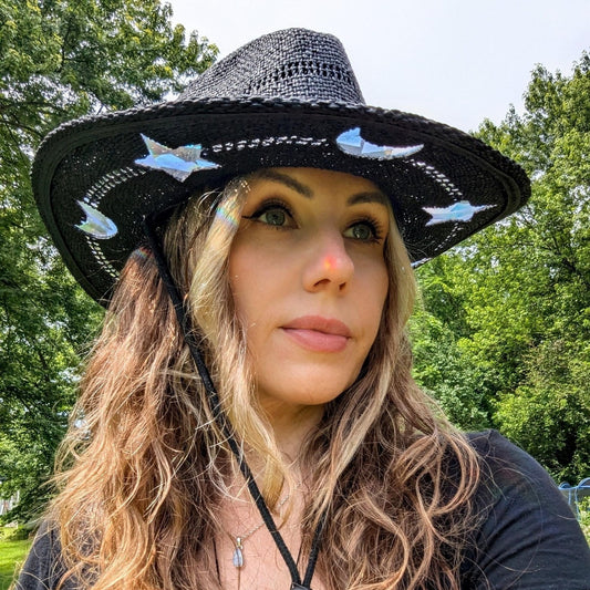 Sun Catcher Denim Sun Protection Braided Hat