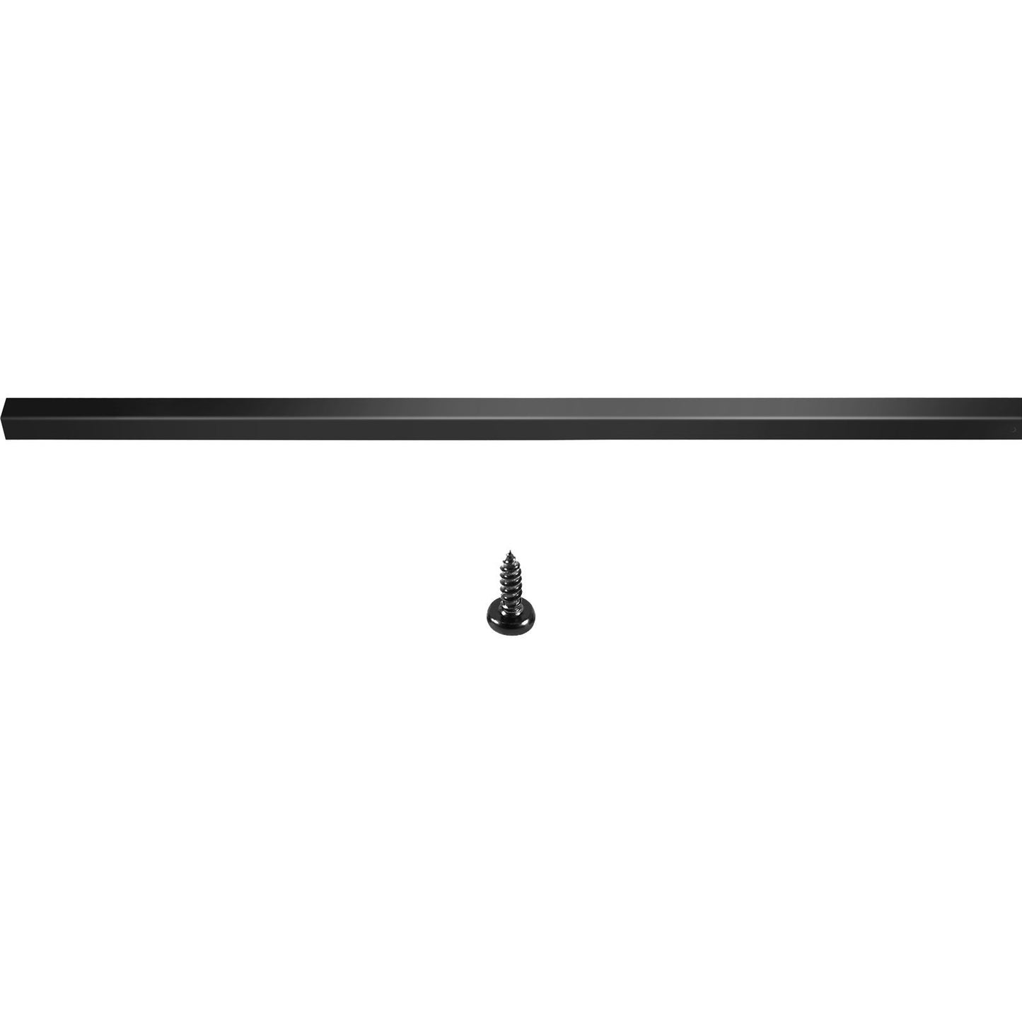 Deck Balusters, 101 Pack Metal Deck Spindles, Staircase Baluster With Screws, Aluminum Alloy Deck Railing For Wood And Composite Deck, Square Baluster For Outdoor Stair Deck Porch