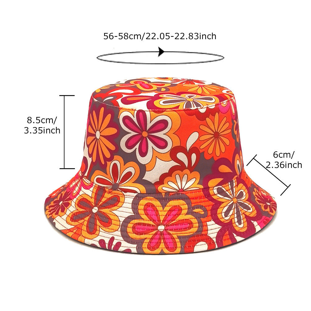 Fashion Sun-proof Sun-proof Women's Face-looking Small Ins Outdoor Bucket Hat