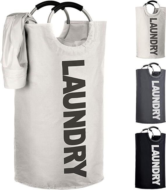 Waschekorb Waschebox Waschesammler Aufbewahrungsbox 60L Stoff Faltbar 4 Farben