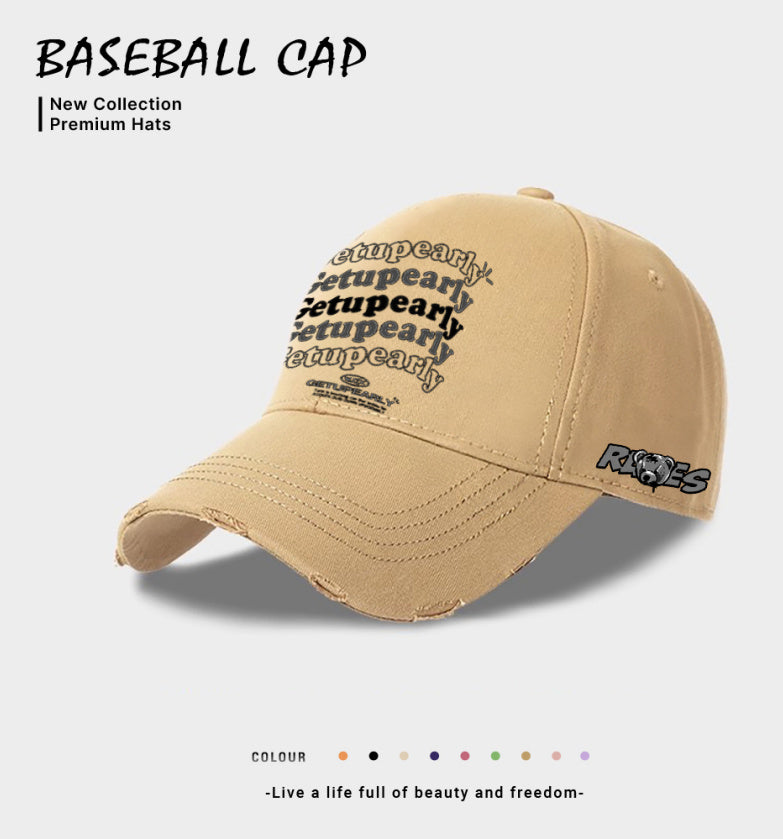 European And American Style Casual Baseball Cap For Women