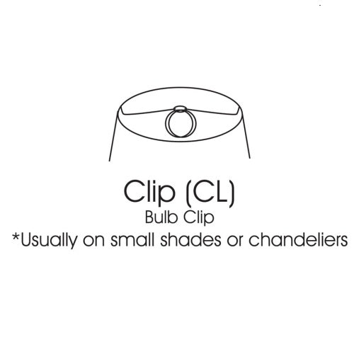 Slant Empire Hardback Lampshade With Bulb Clip, BeigeUnavailable Platform - Waifel