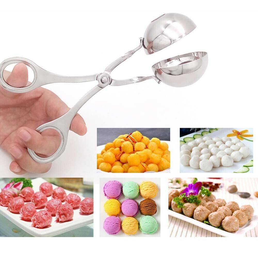 Model Meatball Maker Meat Kitchen Non Stick Spoon Stainless Steel Spoon